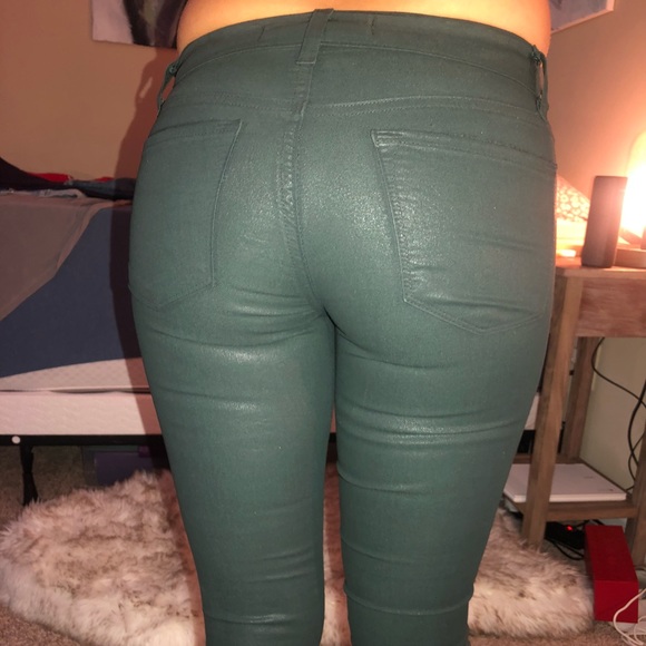 Dark green wax jeans j brand - Picture 2 of 5